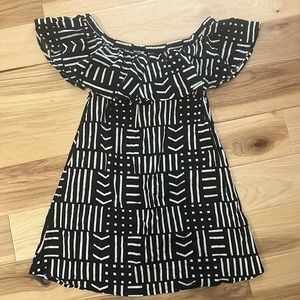 Madewell off the shoulder dress